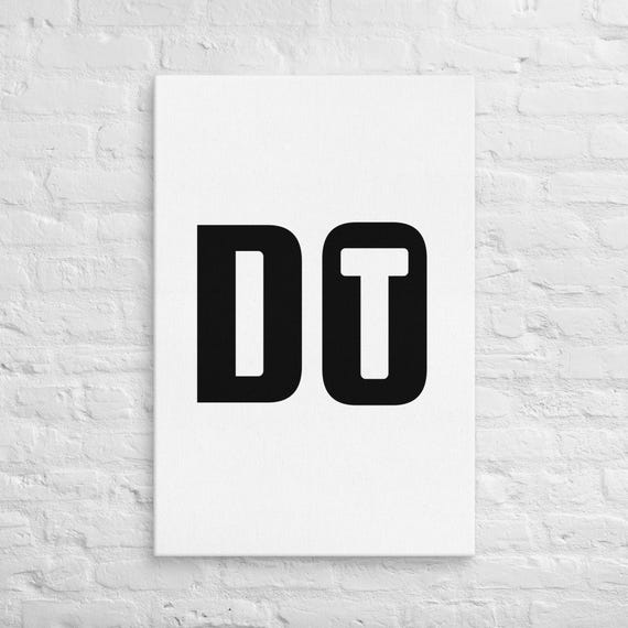 Do It – Canvas Wall Art – Motivational Poster Print