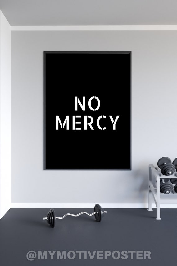 Cobra Kai - No Mercy - Minimalist Typography Art Print (Digital Download)