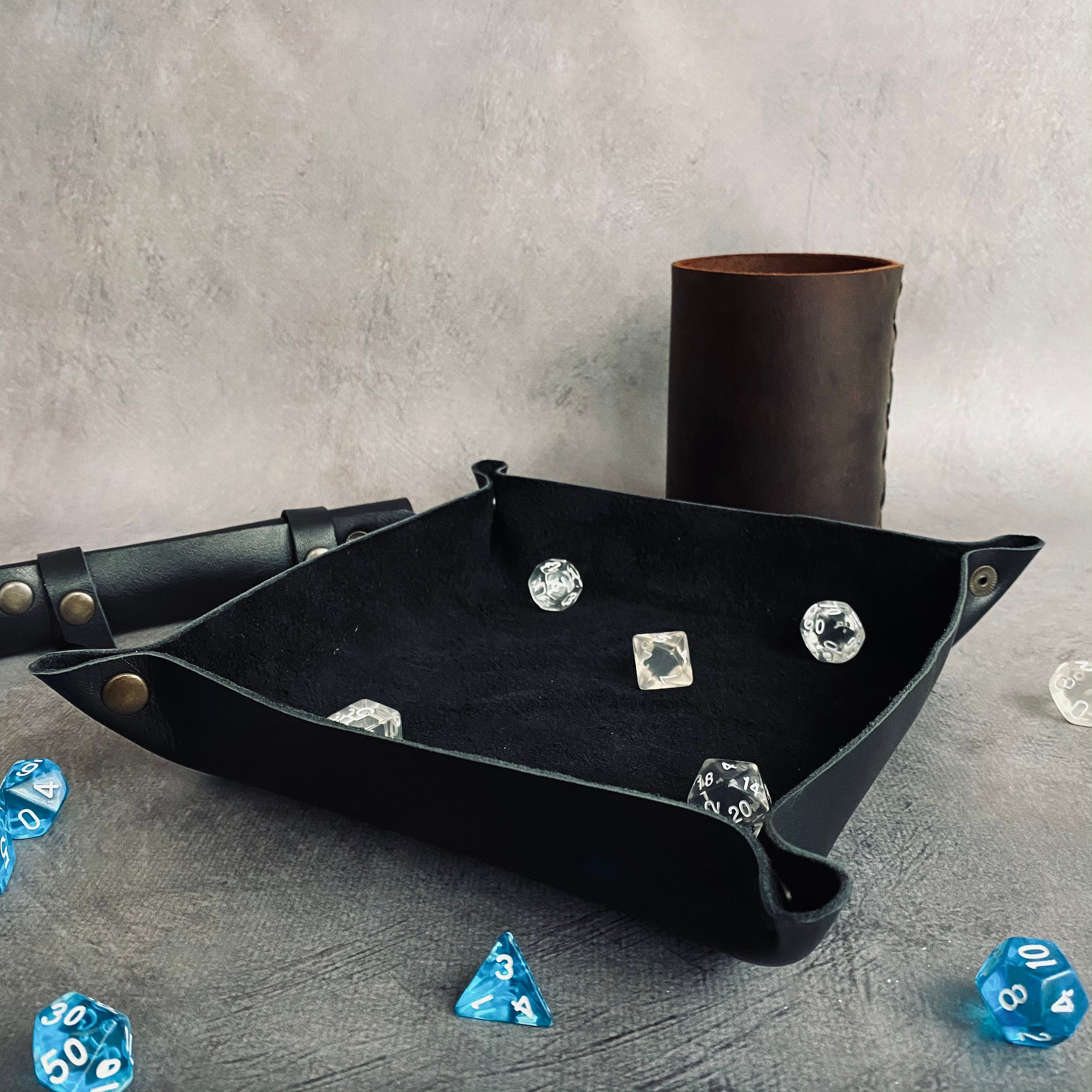 Dice tray Dice rolling tray Dnd accessories Etsy