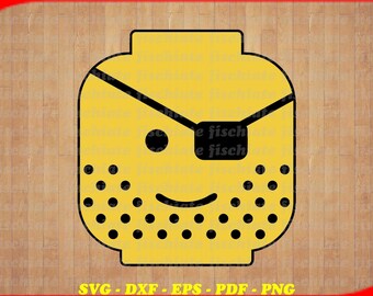 Lego Head Svg Etsy