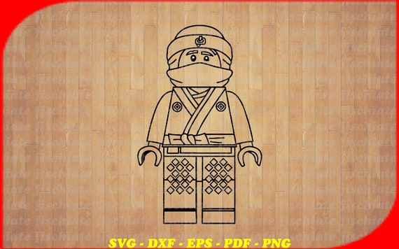 Download Outline Kai Lego Ninjago Svg 2 Svg Dxf Cricut Silhouette Etsy