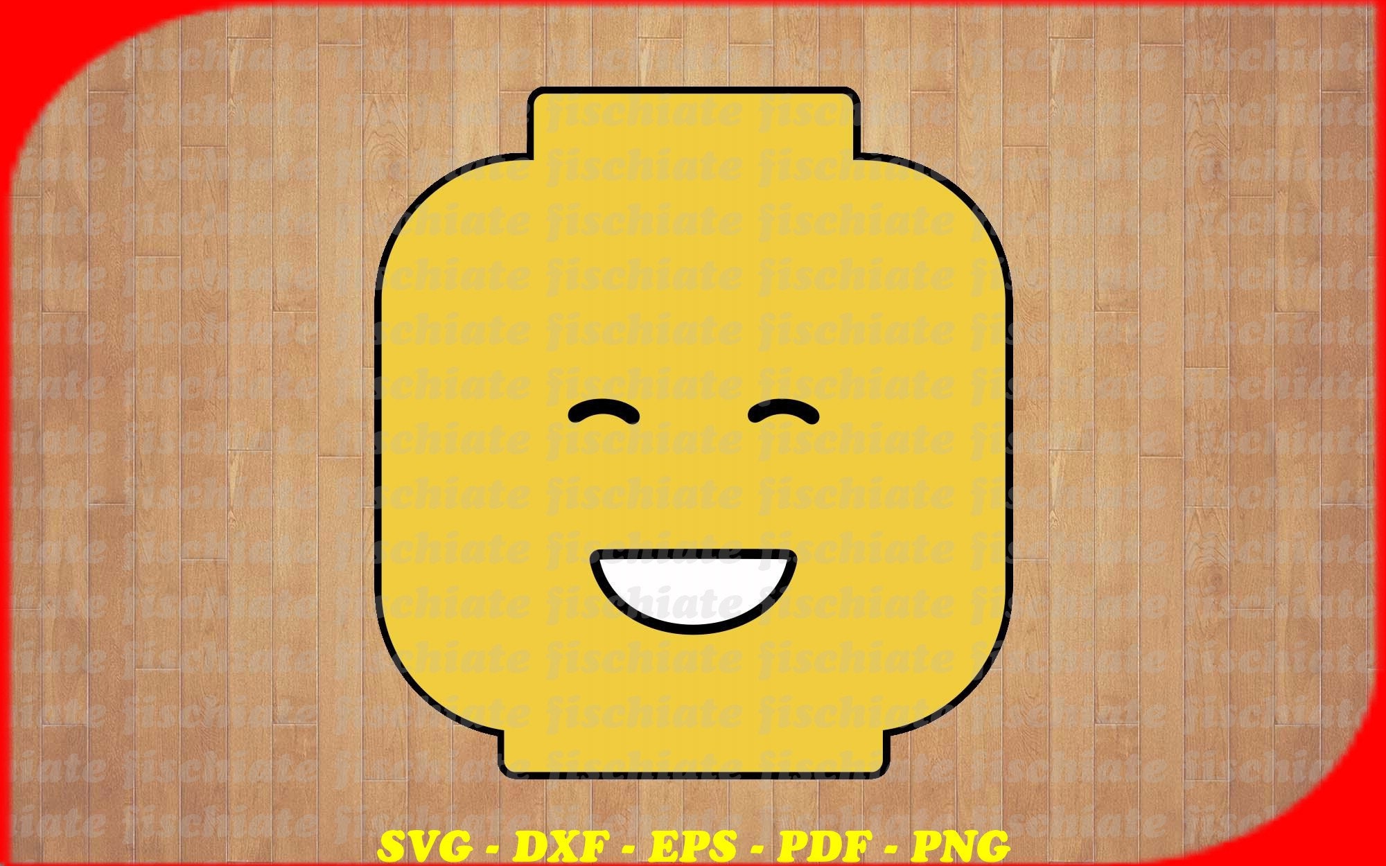 Eyes Closed Lego Head SVG svg dxf Cricut Silhouette Cut | Etsy