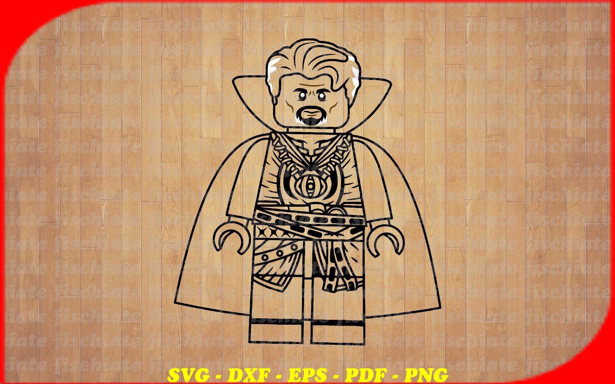 Download Outline Doctor Strange Lego Ninjago Svg Svg Dxf Cricut Etsy