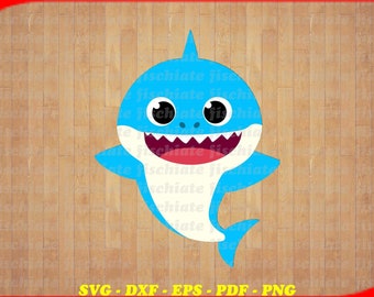 Blue Baby Shark Etsy Blue Baby Shark Etsy