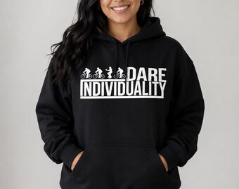 Dare Individuality Sudadera original con logotipo