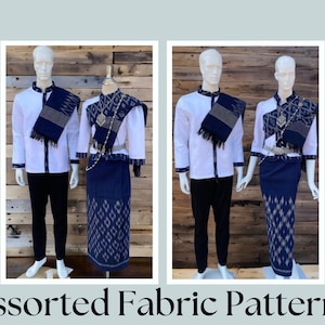 wedding dress Thai sarong , Bride and groom thai style. Wedding dress, classic thai bride, Thai clothing wedding, traditional thai wedding