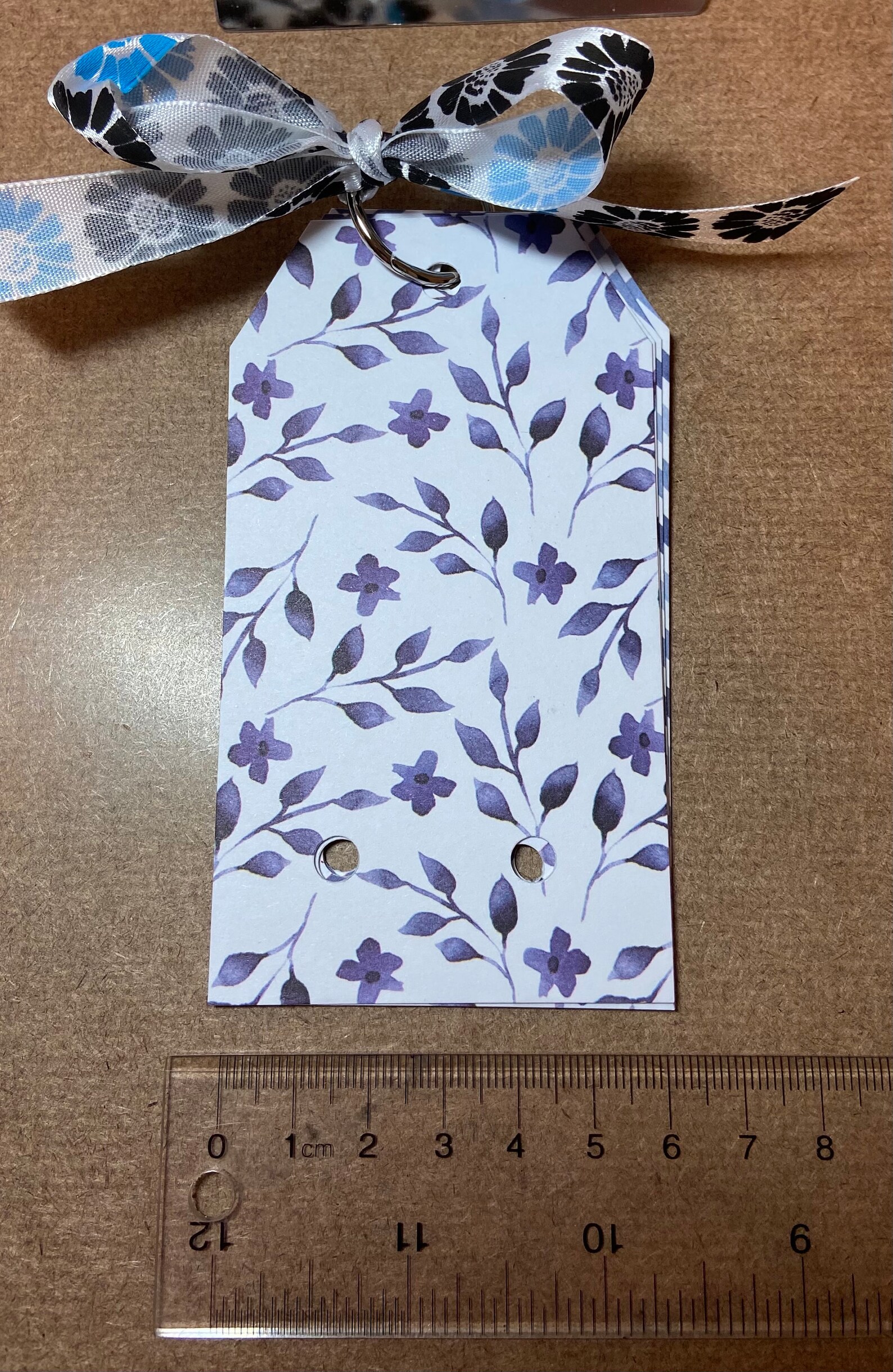 Double Layered Cardstock Floss Cards set of 4 Etsy