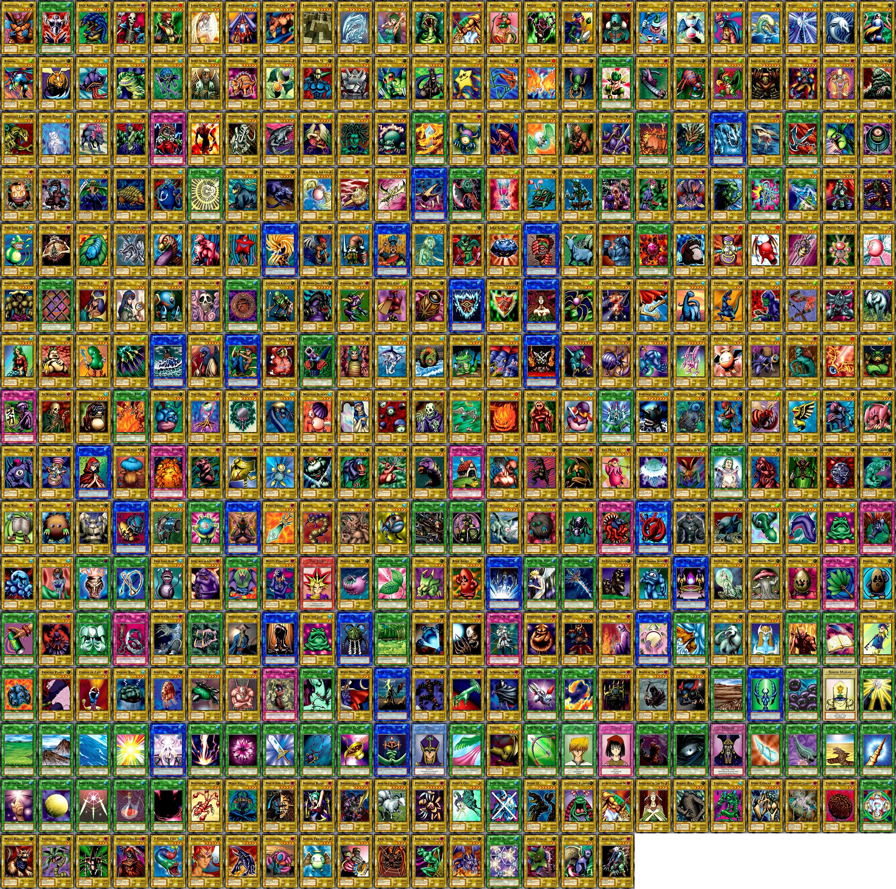 Forbidden Memories Deck 725 Cards Complete Playmat - Etsy