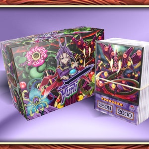 Yuri Deck (50 cards +18 Rare) +DeckBox & Playmat Anime Orica