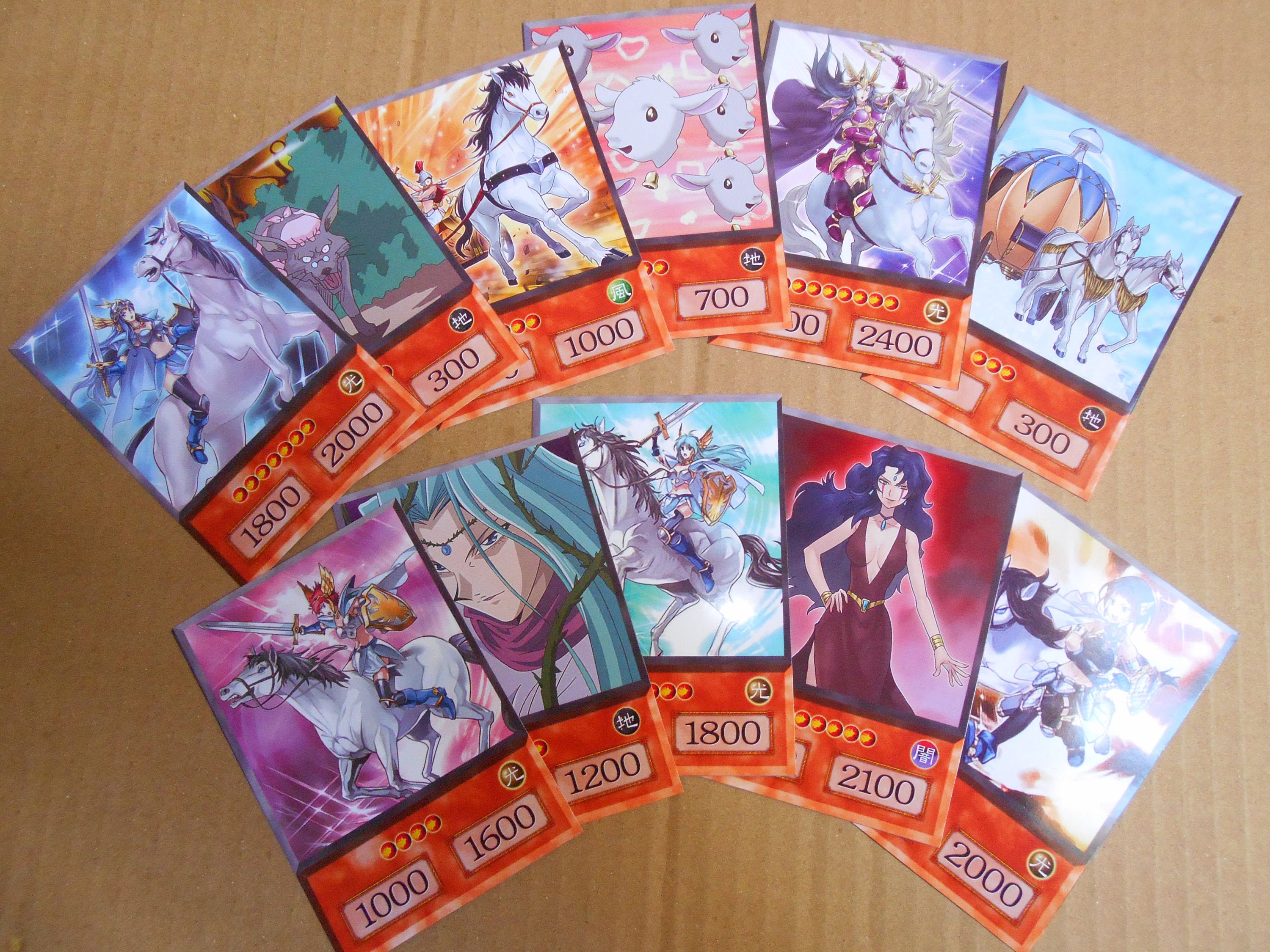 Zigfried Leon Deck (60 Cards +27 Rare) +deckbox & Playmat Anime