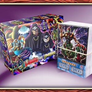 Lumis and Umbra Deck (60 cards +27 Rare) +DeckBox & Playmat Anime Orica