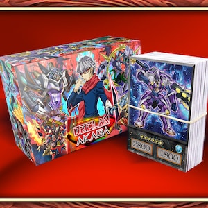 Declan Akaba Deck (70 cards +27 Rare) +DeckBox & Playmat Anime Orica