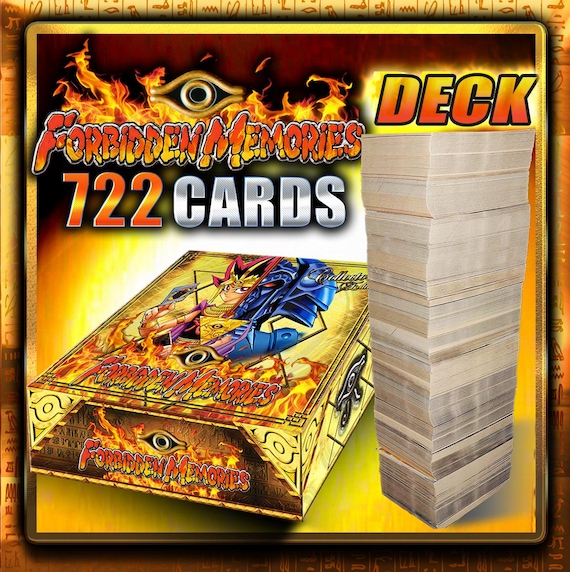Forbidden Memories Deck (722 Cards +45 Rare) +deckbox & Playmat