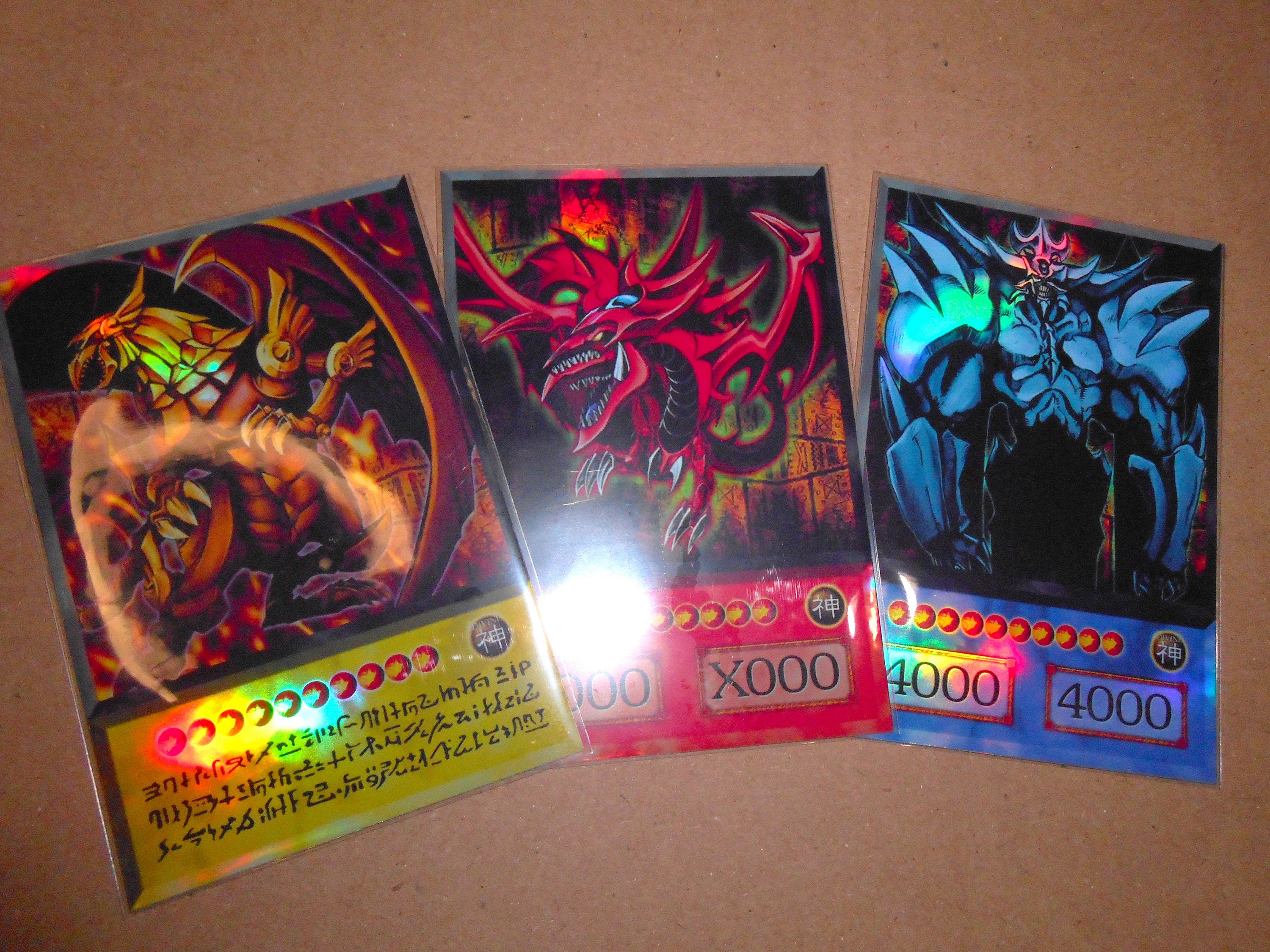 18 Cards Foil & Gold Rare Anime Orica - Etsy Israel