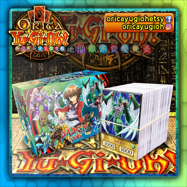Jaden Yuki Deck 279 cartas Elemental Hero Deck Yugioh Gx