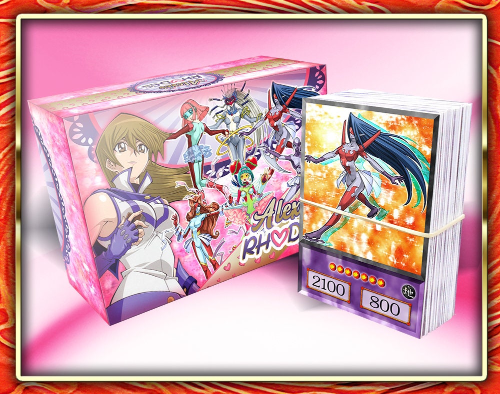 Alexis Rhodes 60 Cards GX Deck Anime Orica Box & Playmat - Etsy