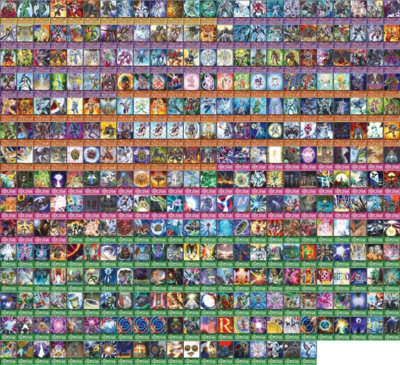 Jaden Deck (350 Cards +36 Rare) +deckbox & Playmat Anime Orica - Etsy