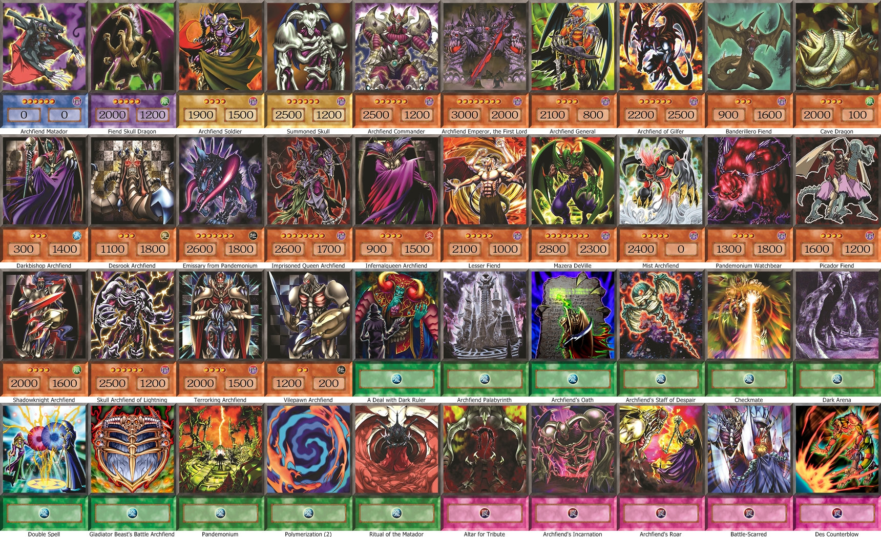 Titan Deck (40 Cards +36 Rare) +deckbox & Playmat Anime Orica - Etsy