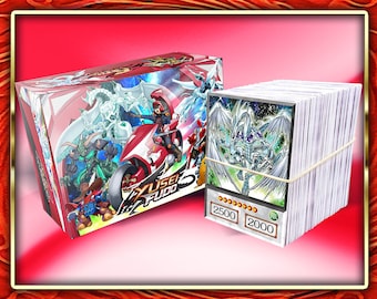 Yusei Deck (260 cards +27 Rare) +DeckBox & Playmat Anime Orica