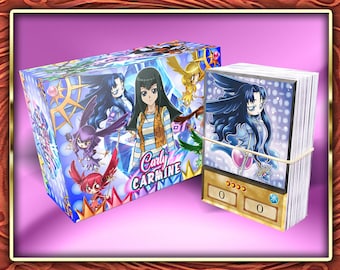 yugioh 5ds carly deck Carly Deck (40 Cards +36 Rare) +deckbox & Playmat Anime Orica