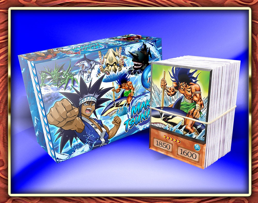 yugioh mako tsunami deck list Pokecustoms Mako Tsunami Deck Anime Style 60 Orica Cards (Common) :  Amazon.nl: Toys & Games main image 1