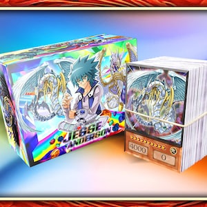 Jesse Anderson Deck (100 carte) +18 Rare, Box & Playmat Anime Orica