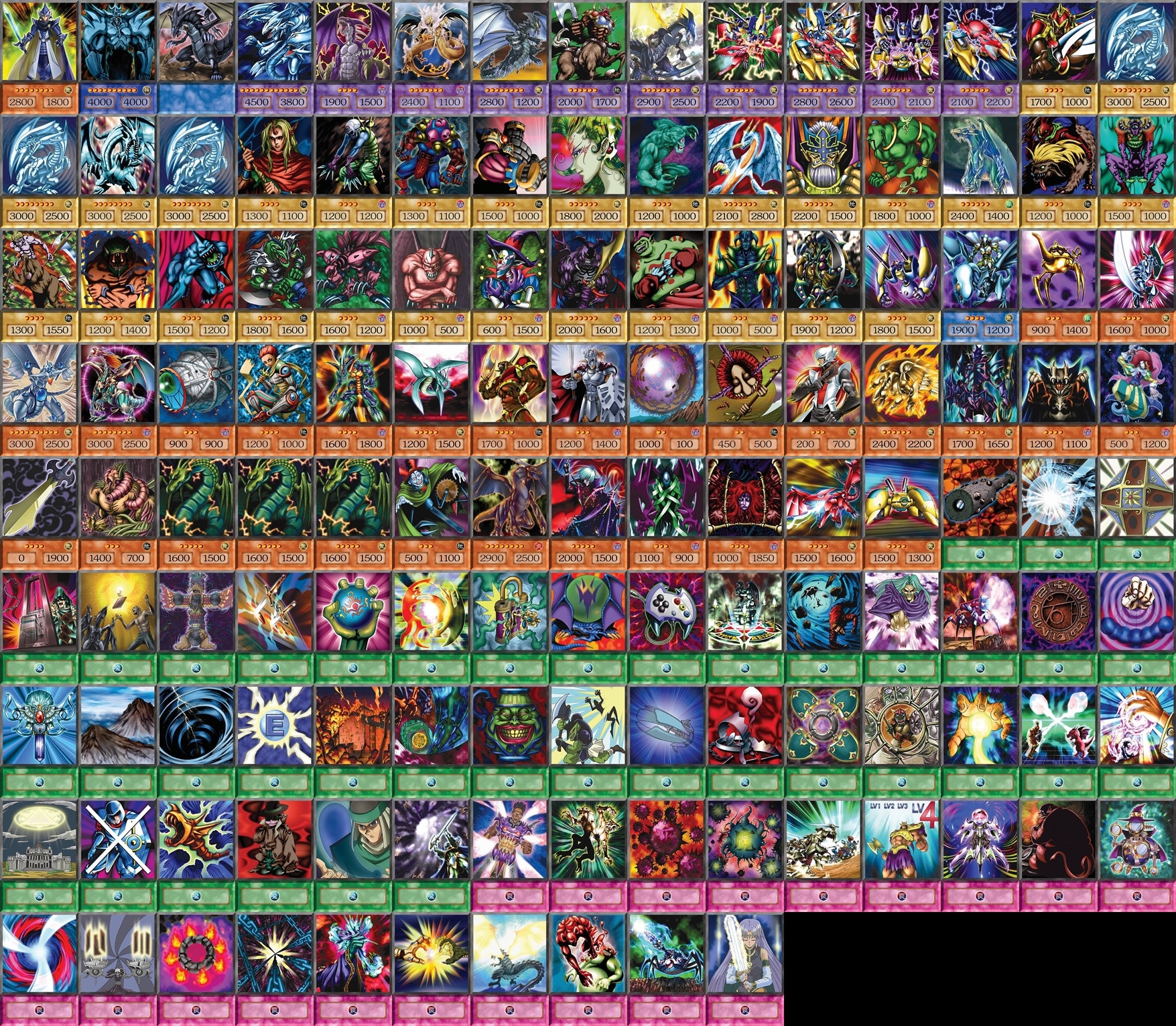 Kaiba Deck (320 Cards +36 Rare) +deckbox & Playmat Anime Orica - Etsy