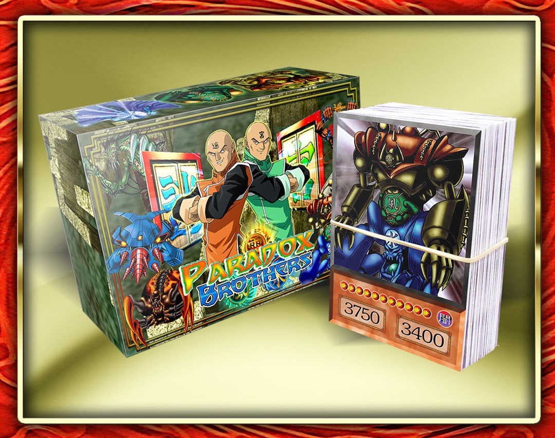 Paradox Deck (60 Cards +36 Rare) +deckbox & Playmat Anime Orica