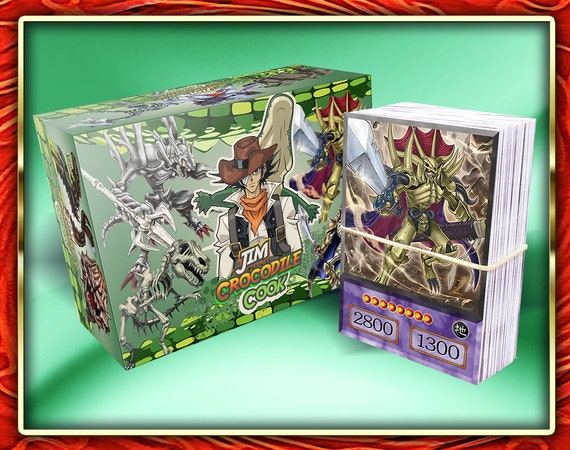 Jim Crocodile Deck (40 Cards +27 Rare) +deckbox & Playmat Anime