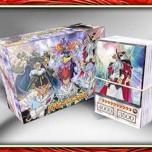 Team Ragnarok Deck (40 cards +27 Rare) +DeckBox & Playmat Anime Orica