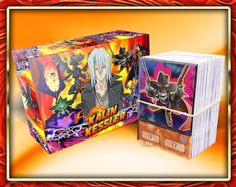 Kalin Kessler Deck (50 cards +27 Rare) +DeckBox & Playmat Anime Orica