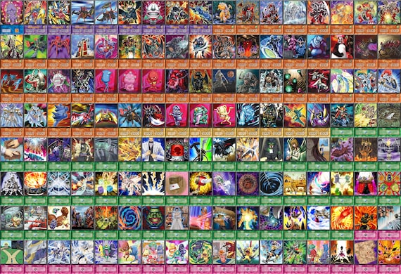 Chazz Deck (130 Cards +36 Rare) +deckbox & Playmat Anime Orica - Etsy