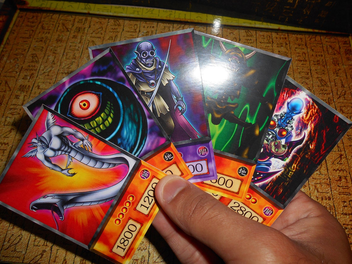 Bakura Ryou Deck 75 Cards Zorc Necrophades Dark Etsy