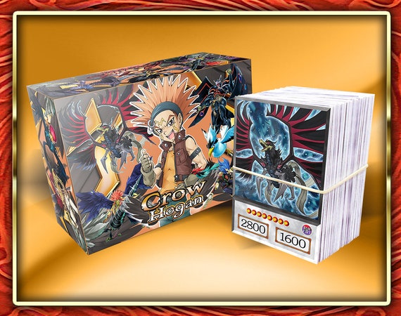 Crow Deck (90 Cards +36 Rare) +deckbox & Playmat Anime Orica - Etsy