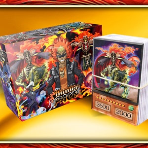 Hunter Deck (40 Karten) +18 Rare, Box & Playmat Anime Orica