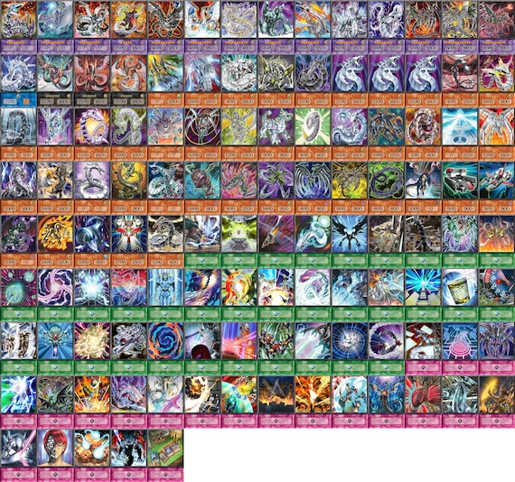 Zane Deck (110 Cards +27 Rare) +deckbox & Playmat Anime Orica - Etsy