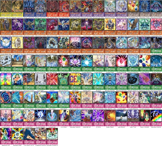 Jesse Deck (100 Cards +36 Rare) +deckbox & Playmat Anime Orica - Etsy
