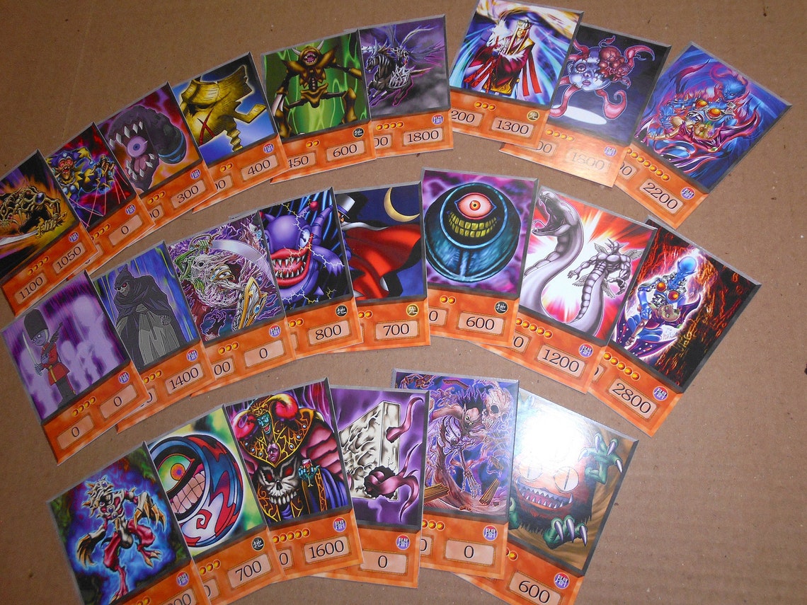 Bakura Ryou Deck 75 Cards Zorc Necrophades Dark Etsy
