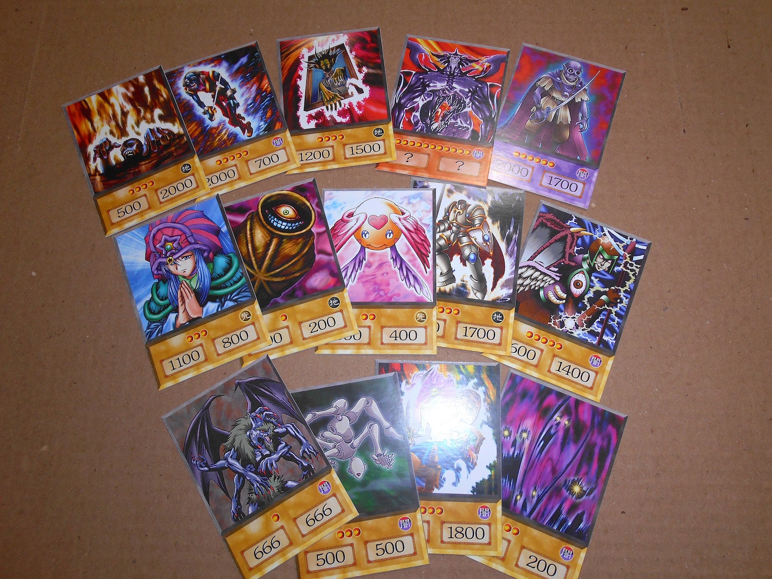 Bakura Ryou Deck 75 Cards Zorc Necrophades Dark Etsy