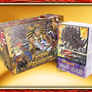 Tyranno Hassleberry Deck (40 cards +27 Rare) +DeckBox & Playmat Anime Orica