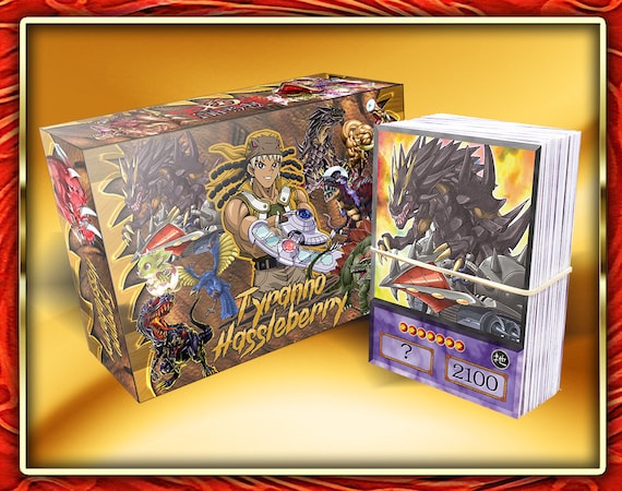 Tyranno Deck (40 Cards +27 Rare) +deckbox & Playmat Anime Orica - Etsy