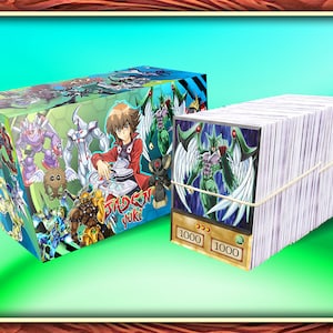 Jaden Yuki Deck (350 cards +27 Rare) +DeckBox & Playmat Anime Orica