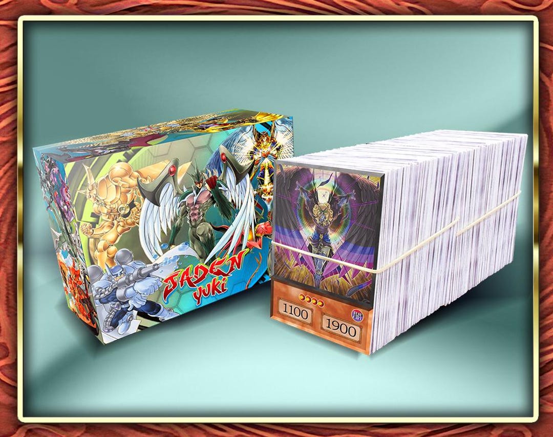Jaden Yuki Elemental Hero Deck (370 Cards +36 Rare) +deckbox