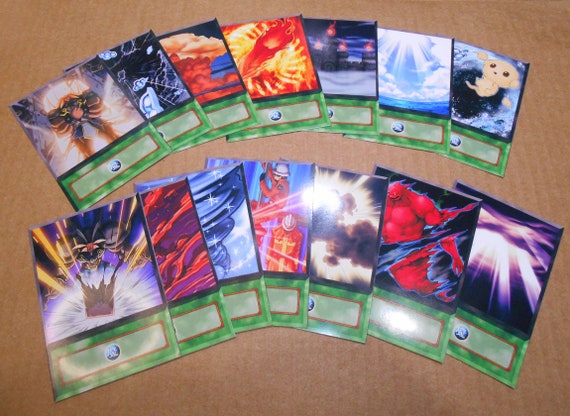 Adrian Gecko Deck 45 Cards Anime Orica Etsy Uk