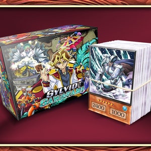 Sylvio Sawatari Deck (90 cards +27 Rare) +DeckBox & Playmat Anime Orica
