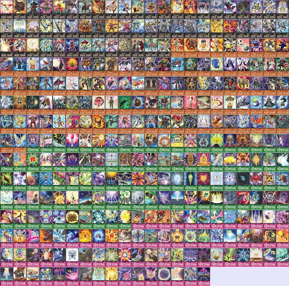 Yuma Deck (320 Cards +27 Rare) +deckbox & Playmat Anime Orica