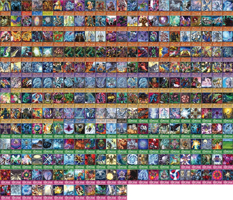 Seto Kaiba Deck 276 Cards Anime Orica Kaiba Corp, Blueeyes White