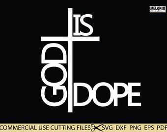 god is dope hoodie