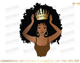 black queen crown