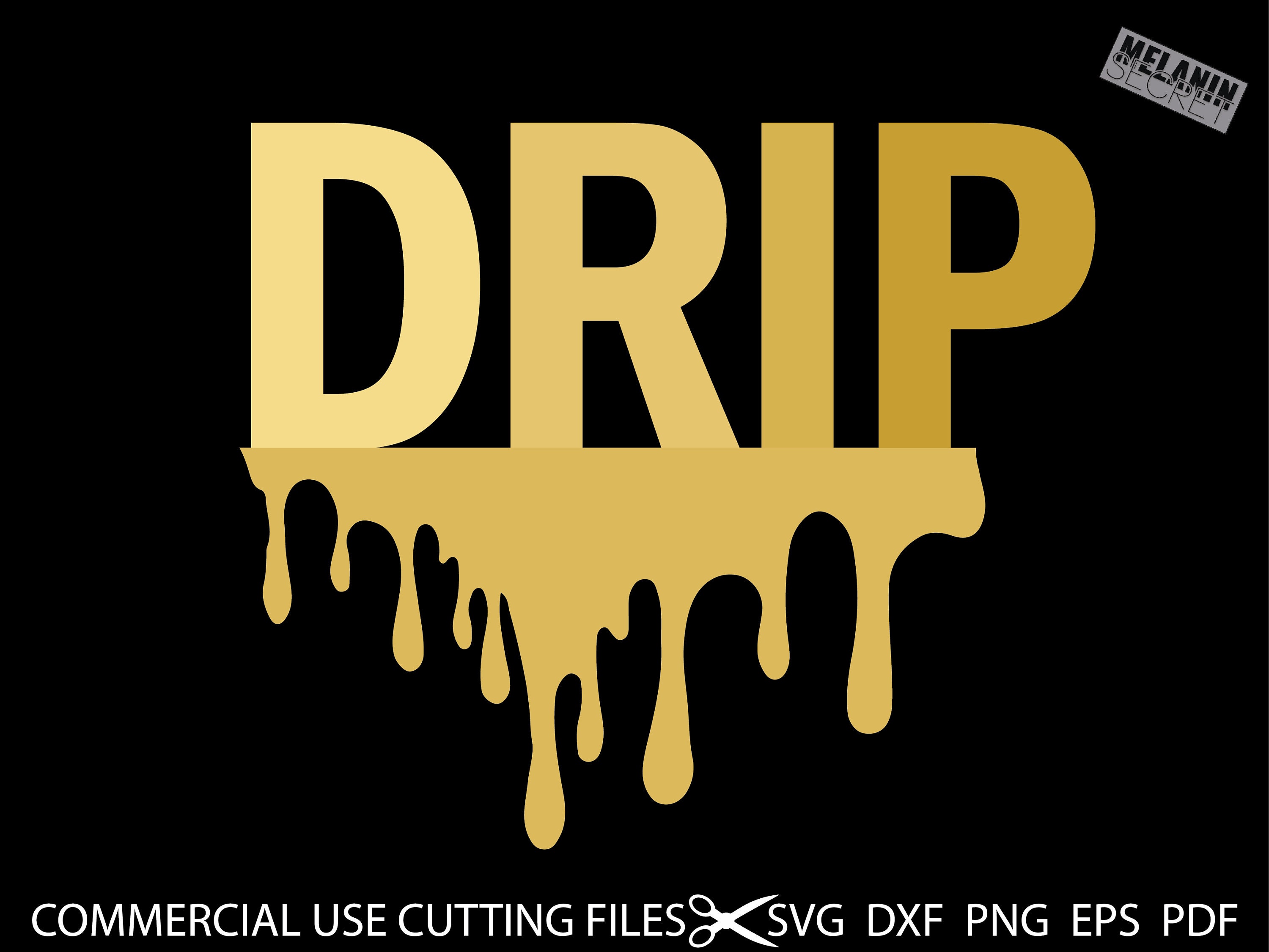 Drip Dripping Svg Black Woman Svg Black History Svg Drip 